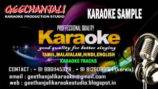 CHINNA KANNAN AZHAIKKIRAI MALE VERSION TAMIL KARAOKE GEETHANJALI KARAOKE STUDIO [upl. by Melantha]