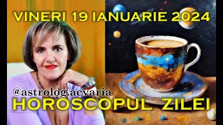 IMBATATI CU APA RECE⭐HOROSCOPUL DE VINERI 19 IANUARIE 2024 cu astrolog Acvaria [upl. by Lanza]