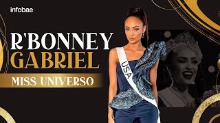 Entrevista con RBonney Gabriel ganadora de la 71° edición de Miss Universo [upl. by Kennith]