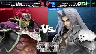 Winners Final  UFF 006  Shinymark Ganondorf Vs NONAME SephirothCloud [upl. by Nohs988]