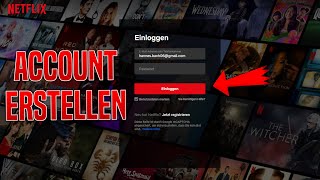 Netflix ACCOUNT erstellen amp ABO abschließen  Tutorial [upl. by Hteb]