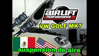 SUSPENSION DE AIRE AIRLIFT a mi auto quotpor finquot [upl. by Lemar230]