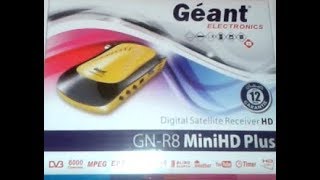 تحديث Geant RS 8 MINI hd plus V 245 بتاريخ 25022019 [upl. by Kenaz]