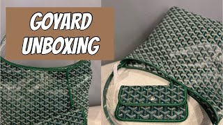 GOYARD UNBOXING  BOHEME HOBO  MHAR TRAVELS [upl. by Onileva]