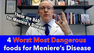 The 4 Worst Most Dangerous Foods for Menieres Disease [upl. by Dadivitan943]