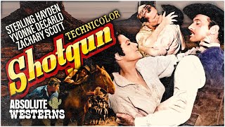 Iconic 1950s Western Movie I Shotgun 1955 I Absolute Westerns [upl. by Hamlani712]