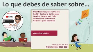 Docentes de Educación Física lo que debes de saber sobre la 8va Sesión de CTE [upl. by Fredrika]