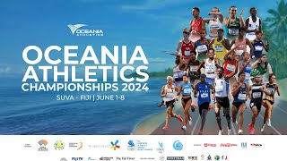 Oceania Athletics Championship  2024 Suva Day 3 [upl. by Rakso]