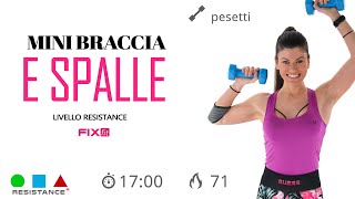 Braccia Snelle e Spalle Definite Workout Avanzato Spalle e Braccia [upl. by Frost126]