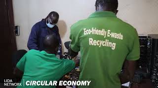 HOW TO RECYCLE YOUR ELECTRONIC WASTE  CIRCULAR ECONOMY LIDA Network climatechange sustainability [upl. by Eniksre750]