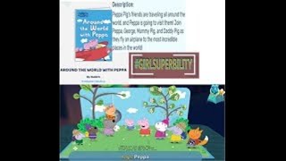 Peppa Pig Video Book In 3D Around The World With Peppa [upl. by Arocet160]