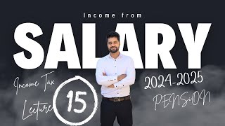 Pension Income from salary  Income Tax  Ezair Commercia [upl. by Mohammed]