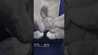 American Silver Eagle coins American History Classic [upl. by Anasiul]