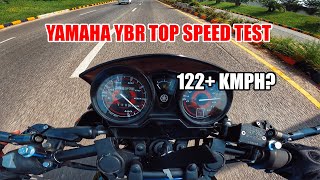 Yamaha YBR 125 Top Speed [upl. by Odericus]