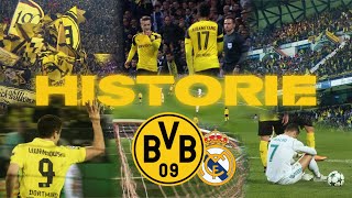 The history of Borussia Dortmund vs Real Madrid [upl. by Torres982]