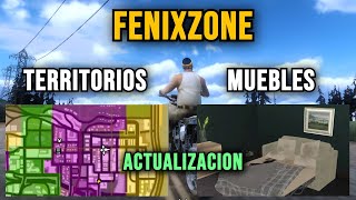 Sistema de TERRITORIOS y MUEBLES Para tu CASA  Actualización FenixZone Roleplay SAMP [upl. by Allecnirp]