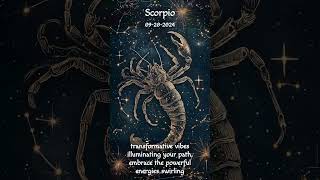 🌟 September 20 2024 Scorpio Horoscope  Transform your challenges✨ astrology horoscopefortoday [upl. by Ariahs]