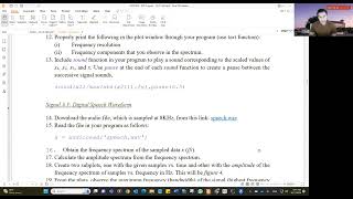 DSP Project 3  Signal Spectra through FFT [upl. by Atilef522]
