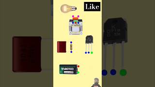 How To Make Simple Inverter 12V To 220V  12V DC to 220V AC Simple Circuit Diagram✅💯shortfeed [upl. by Dowell]