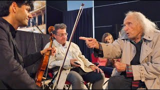 This is how Ivry Gitlis Advises Violinist [upl. by Dibbrun739]