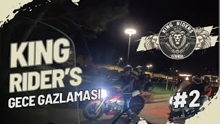 quotKing Riders Gece Gazlaması motovlog motosiklet [upl. by Zampino]