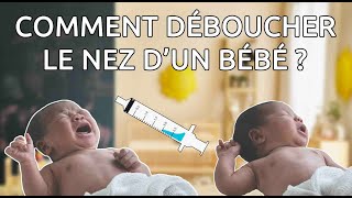 Comment déboucher le nez un bébé  La DRP [upl. by Anytsirhc]