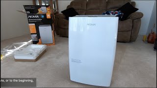 2020 Dehumidifier 42 Pint Noma Dehumidifier Unboxing [upl. by Lad]