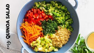 Easy Quinoa Salad [upl. by Armbrecht]