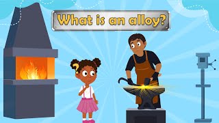 What is an alloywhat is an alloy for kids metal alloys explained science facts for kids  Alloys [upl. by Alidus]