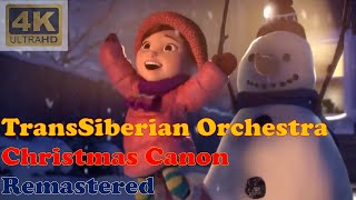 TRANS SIBERIAN ORCHESTRA  CHRISTMAS CANON Remastered Audio 4K Christmas Music Video [upl. by Eimaj]