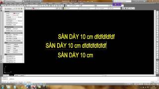 AutoCAD  Canh lề đối tượng TEXT [upl. by Afatsuom]