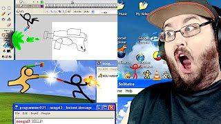 Animator vs Animation 1 2 amp 3 original  Alan Becker Animation REACTION [upl. by Oetam672]