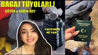 YURTDIŞI VALİZ HAZIRLAMA  Pratik katlama teknikleri  TAM 20 KG ERASMUS [upl. by Eimia]