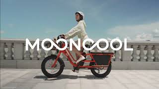 Mooncool CG2 Electric Cargo Bike Powerful Long Range High Capacity [upl. by Kippy262]