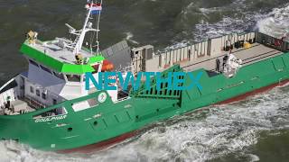 Newthex  Double ramp RoRo Container Carrier [upl. by Aicital]