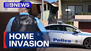 Woman tied up in daylight home invasion in Sydney’s southwest  9 News Australia [upl. by Immac184]