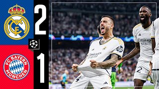 Real Madrid 21 Bayern München  HIGHLIGHTS  Champions League SemiFinals [upl. by Carnay]