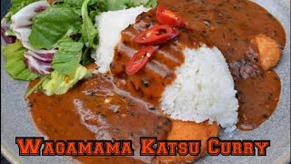 Wagamama Katsu Curry With Rice I Recipe from Wagamama Chef I Japanese Food I Food Cravings [upl. by Lilybelle]