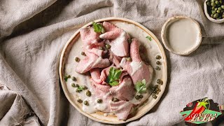 Het klassieke Vitello Tonnato Recept uit Piemonte [upl. by Noxas]