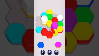 Hexa Sort hexasort colour sorts edit short games subscribe like DoMiaStudio fyp funny ff [upl. by Siuol]