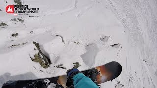 POV Moment  Freeride Junior World Championship 2018 [upl. by Ytsirhk]