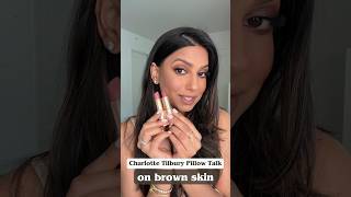 Charlotte Tilbury Pillow Talk on Brown Skin 💄 [upl. by Fred]