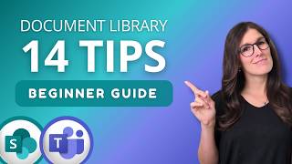 How To Create a SharePoint Document Library Beginner Guide  2024 [upl. by Godfry]