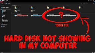 hard disk not showing in pc  hard disk not detecting in pc [upl. by Llemar628]