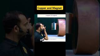 Copper Vs Magnet  coppervsmagnet copperandmagnet sciencewithfun [upl. by Lehcer]