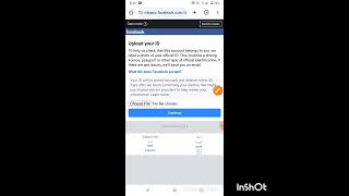 How to upload your id problem with out identity Recover Facebook account 100 working [upl. by Einnek]