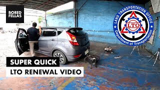 How to RENEW you Car Registration in 2 MINUTES  LTO Car Registration Renewal 2024 [upl. by Grane849]