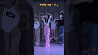 Mad Love DANCE mirrored amp 0 5 speed kpop dance hiphop [upl. by Tansey]