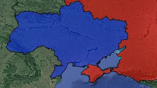 Russia Vs Ukraine War Simulation [upl. by Leahcimnaes]