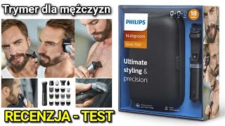 Philips Multigroom 18 w 1 MG7785 golarka trymer do ciała brody włosów Recenzja test opinia [upl. by Boffa]